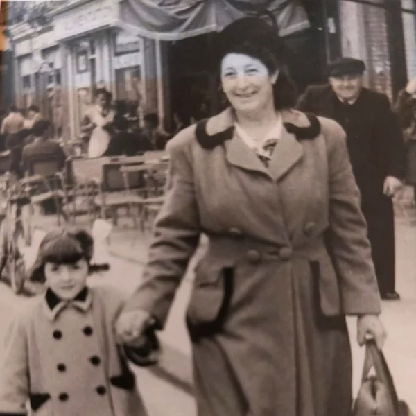 Veronique et sa maman