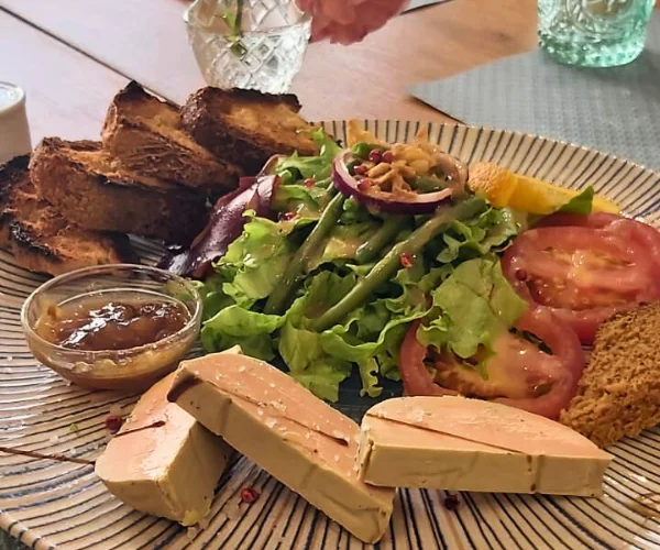 salade foie gras